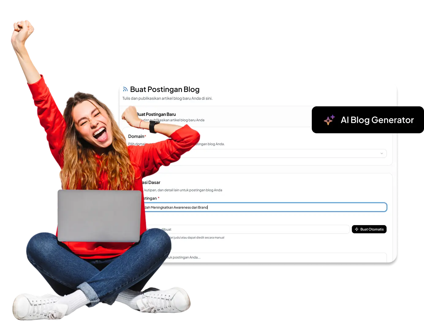 Buat Blog Otomatis dengan AI